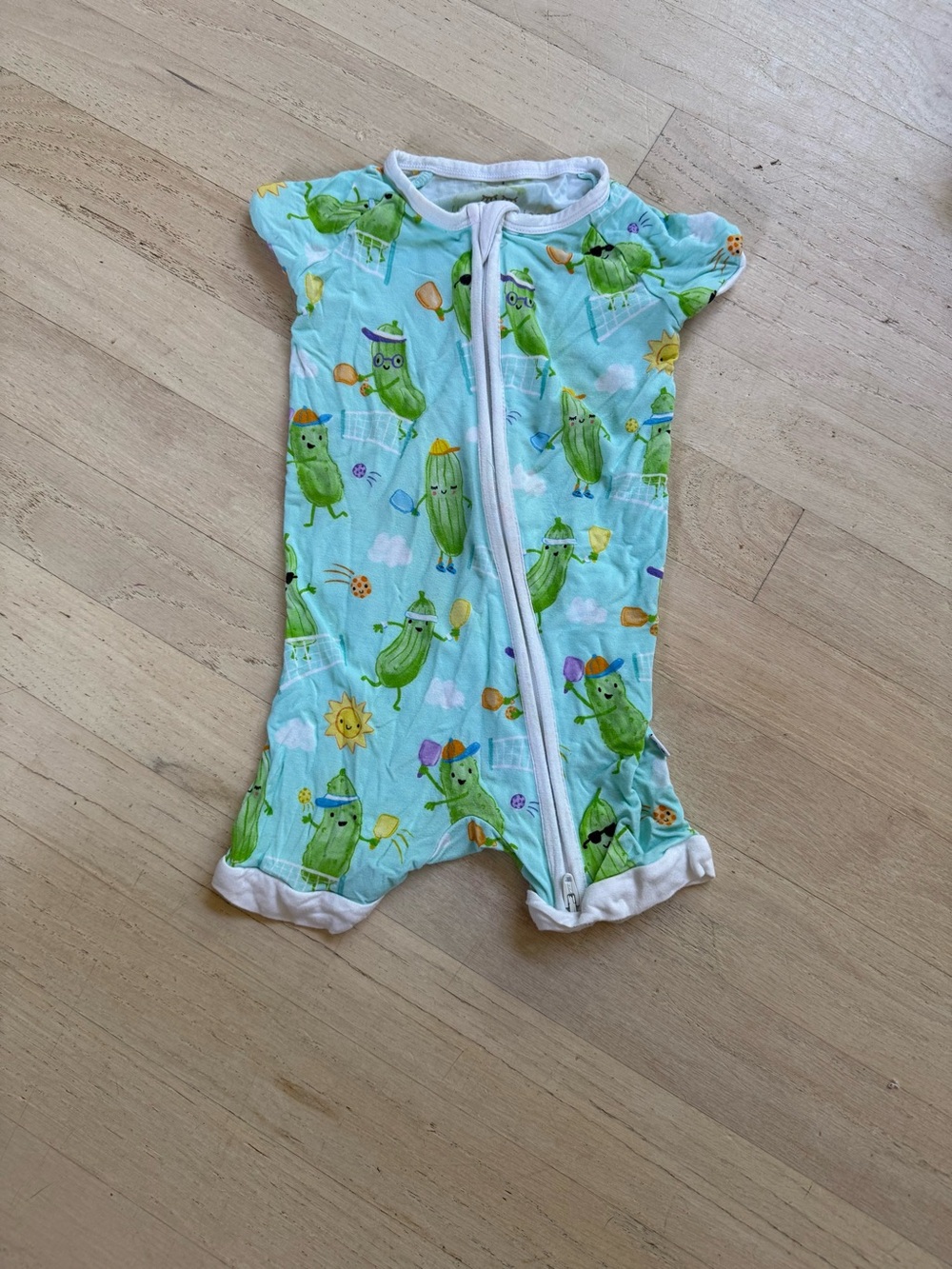 Little sleepies short sleeve pickleball pajamas